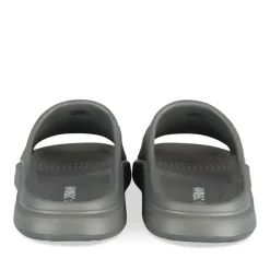 Claquettes GRIS Homme Motif Uni A Enfiler