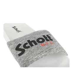 Claquettes GRIS Homme Motif Uni A Enfiler