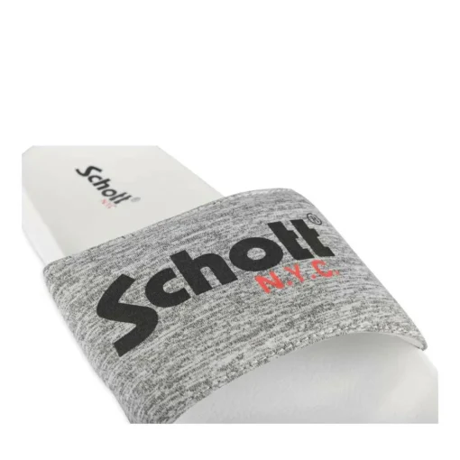 Claquettes GRIS Homme Motif Uni A Enfiler