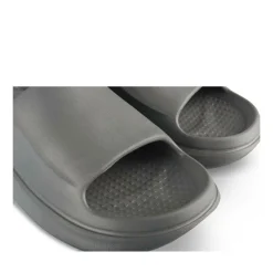 Claquettes GRIS Homme Motif Uni A Enfiler