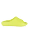 Claquettes JAUNE Femme Motif Uni A Enfiler
