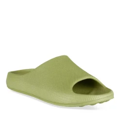 Claquettes KAKI Homme Motif Uni A Enfiler