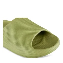 Claquettes KAKI Homme Motif Uni A Enfiler