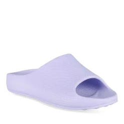 Claquettes LILAS Femme Motif Uni A Enfiler