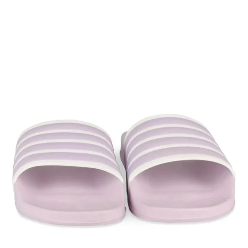 Claquettes LILAS Femme Motif Uni A Enfiler