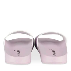 Claquettes LILAS Femme Motif Uni A Enfiler
