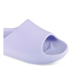 Claquettes LILAS Femme Motif Uni A Enfiler