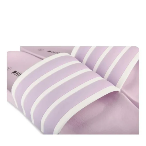 Claquettes LILAS Femme Motif Uni A Enfiler