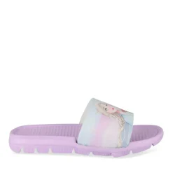 Claquettes LILAS Fille Motif Uni A Enfiler