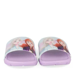 Claquettes LILAS Fille Motif Uni A Enfiler