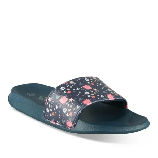 Claquettes MARINE Fille Motif Uni A Enfiler