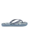 Claquettes MARINE Garçon Motif Tropical A Enfiler