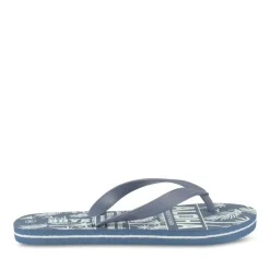 Claquettes MARINE Garçon Motif Tropical A Enfiler