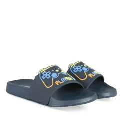 Claquettes MARINE Garçon Motif Uni A Enfiler