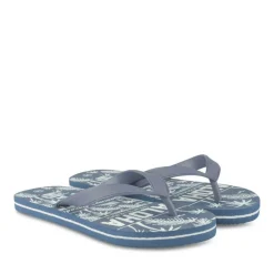 Claquettes MARINE Garçon Motif Tropical A Enfiler