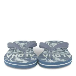 Claquettes MARINE Garçon Motif Tropical A Enfiler