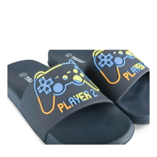 Claquettes MARINE Garçon Motif Uni A Enfiler
