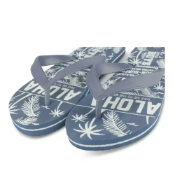 Claquettes MARINE Garçon Motif Tropical A Enfiler