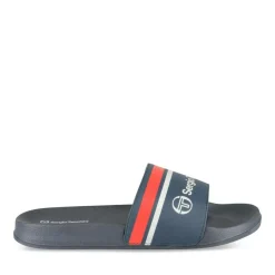 Claquettes MARINE Homme Motif Uni A Enfiler