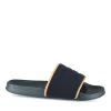 Claquettes MARINE Homme Motif Uni A Enfiler