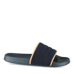 Claquettes MARINE Homme Motif Uni A Enfiler