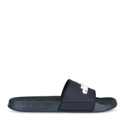 Claquettes MARINE Homme Motif Uni