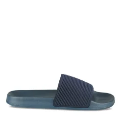 Claquettes MARINE Homme Motif Uni A Enfiler
