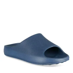 Claquettes MARINE Homme Motif Uni A Enfiler