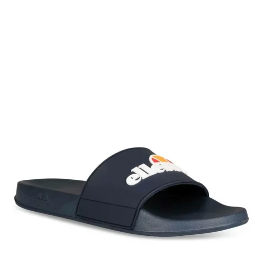 Claquettes MARINE Homme Motif Uni