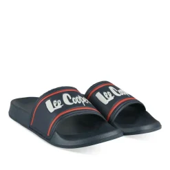 Claquettes MARINE Homme Motif Uni A Enfiler