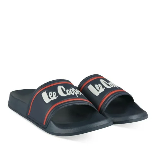Claquettes MARINE Homme Motif Uni A Enfiler