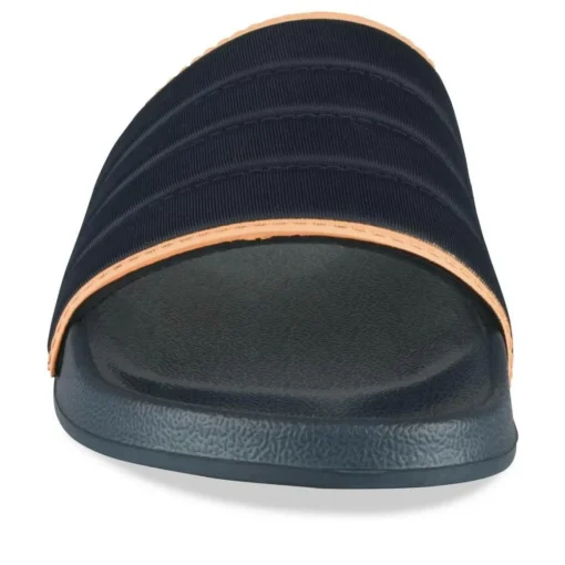Claquettes MARINE Homme Motif Uni A Enfiler