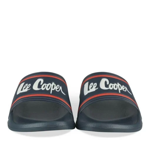 Claquettes MARINE Homme Motif Uni A Enfiler