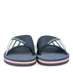 Claquettes MARINE Homme Motif Uni A Enfiler
