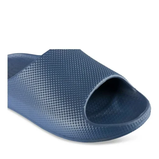 Claquettes MARINE Homme Motif Uni A Enfiler