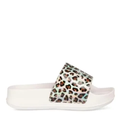 Claquettes MULTICOLOR Femme Motif Animal