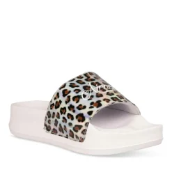 Claquettes MULTICOLOR Femme Motif Animal