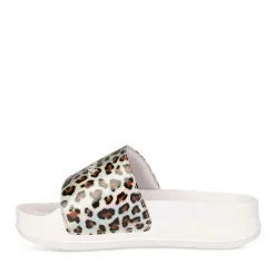 Claquettes MULTICOLOR Femme Motif Animal