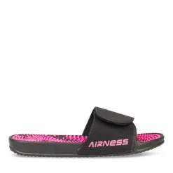 Claquettes NOIR Femme Motif Uni