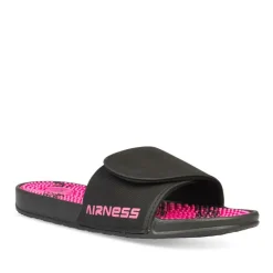Claquettes NOIR Femme Motif Uni