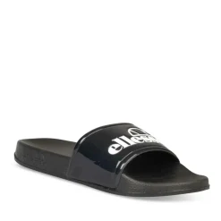Claquettes NOIR Femme Motif Uni