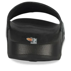 Claquettes NOIR Femme Motif Uni A Enfiler