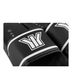 Claquettes NOIR Femme Motif Uni A Enfiler