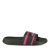 Claquettes NOIR Fille Motif Uni A Enfiler