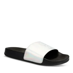 Claquettes NOIR Fille Motif Uni A Enfiler