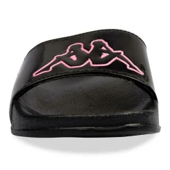 Claquettes NOIR Fille Motif Uni A Enfiler
