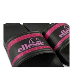 Claquettes NOIR Fille Motif Uni A Enfiler