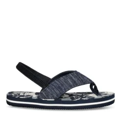 Claquettes NOIR Garçon Elastique