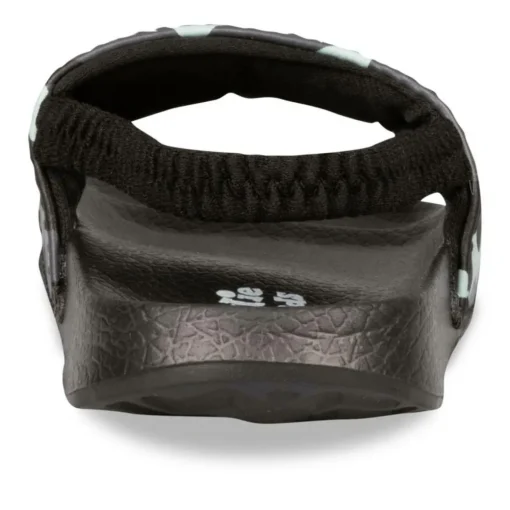 Claquettes NOIR Garçon Elastique