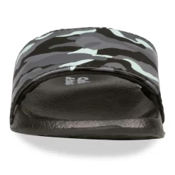 Claquettes NOIR Garçon Elastique